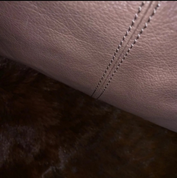 LIEBESKIND BEIGE GENUINE LEATHER SATCHEL - Picture 4 of 6